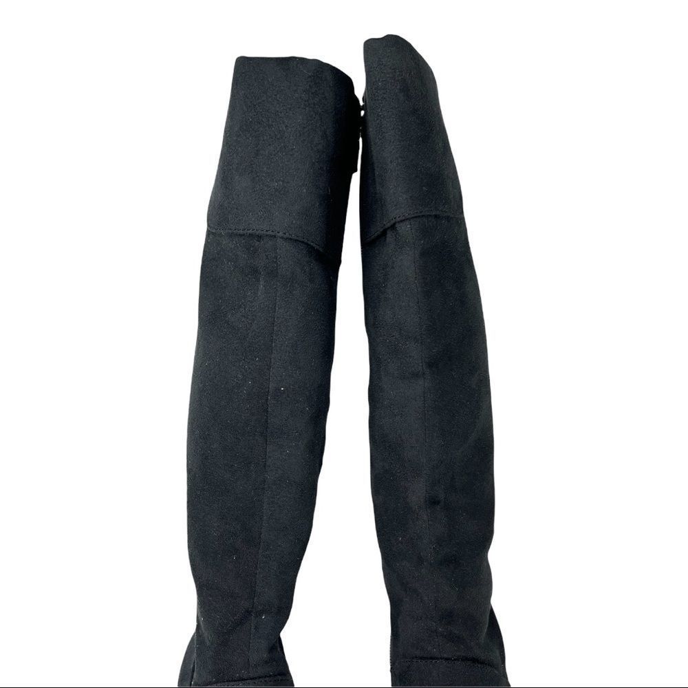 Pesaro Black Tall Heeled Boots - Picture 3 of 9